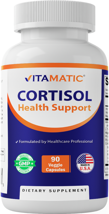 Vitamatic Cortisol Support | Ashwagandha & Rhodiola | 90ct