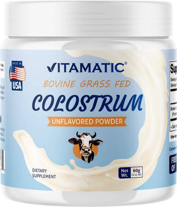 Vitamatic Bovine Colostrum | 30% IgG | 30 Servings