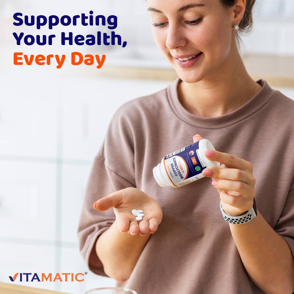 Vitamatic Copper & Zinc Complex | D3 + Selenium | 240ct