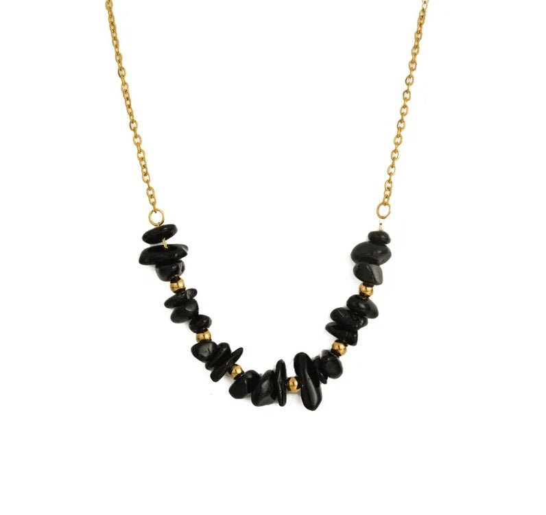 Timeless Irregular Stone Necklace