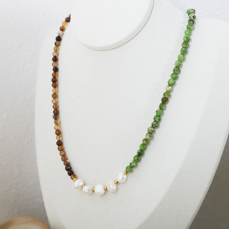 Sundara Pearl Beaded Necklace