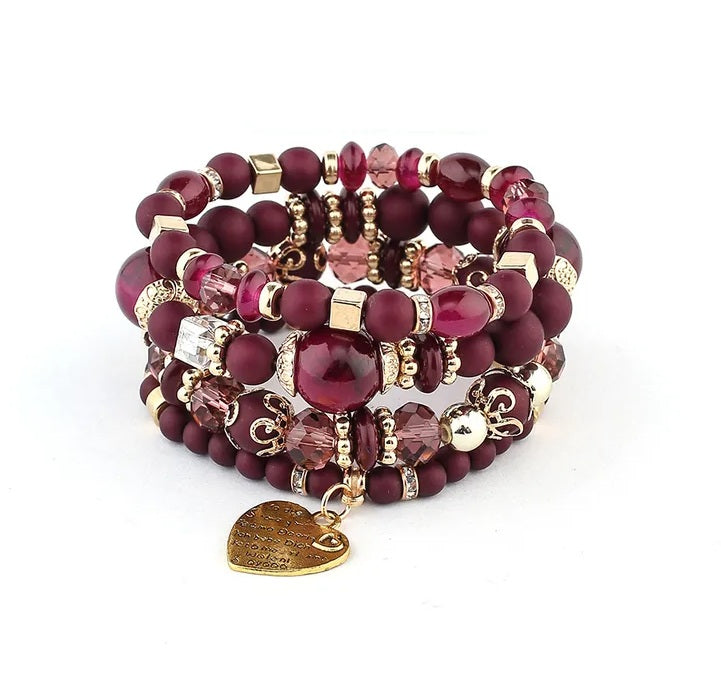 BohoCharm Heart Bracelet