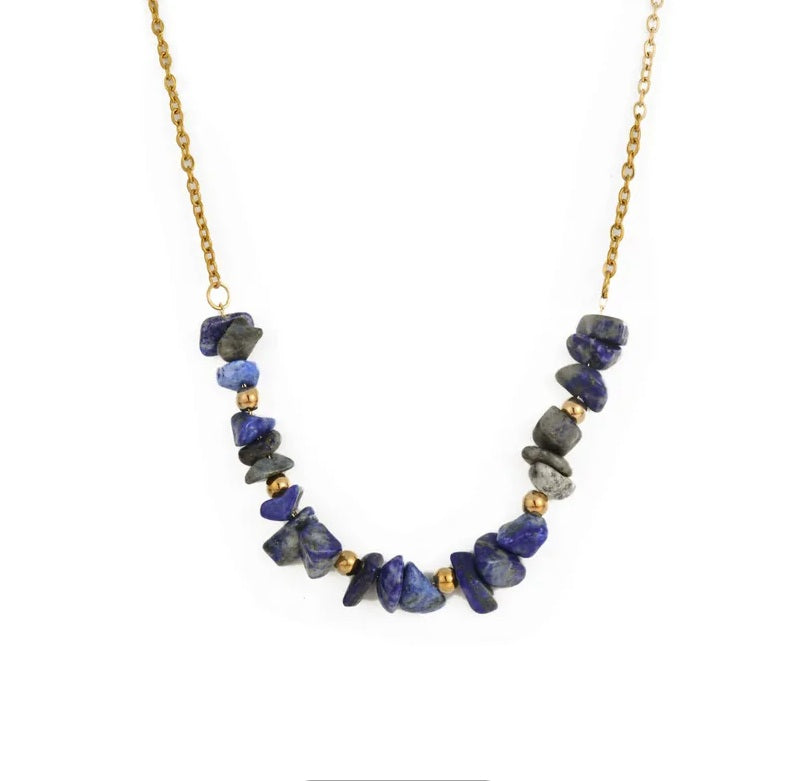 Timeless Irregular Stone Necklace