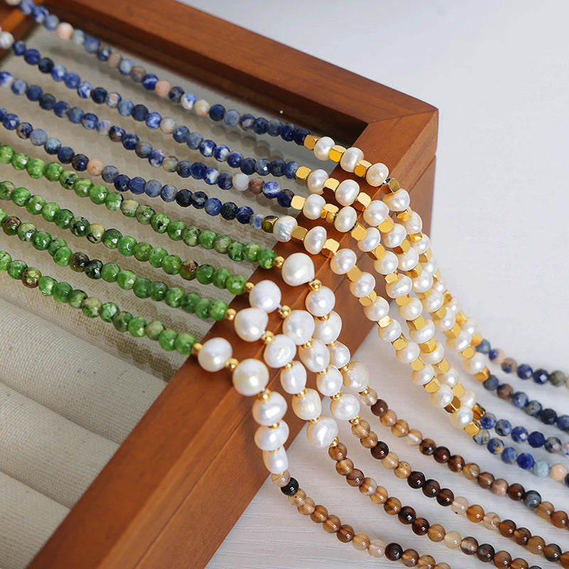 Sundara Pearl Beaded Necklace