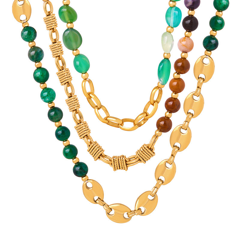 Echelon Stone Necklace