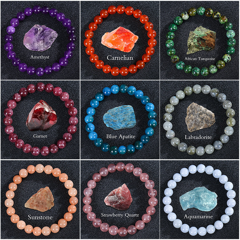 Modern Style Sweet Round Stone Bracelet