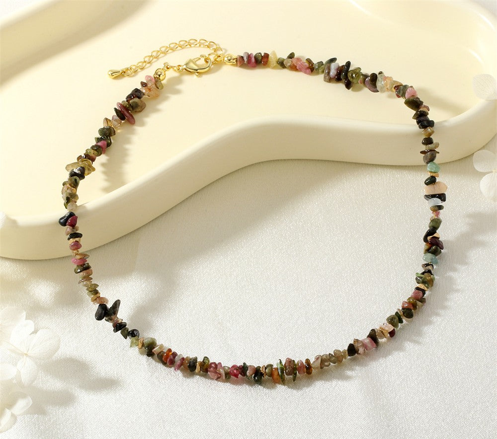 SereneAura Tourmaline Necklace