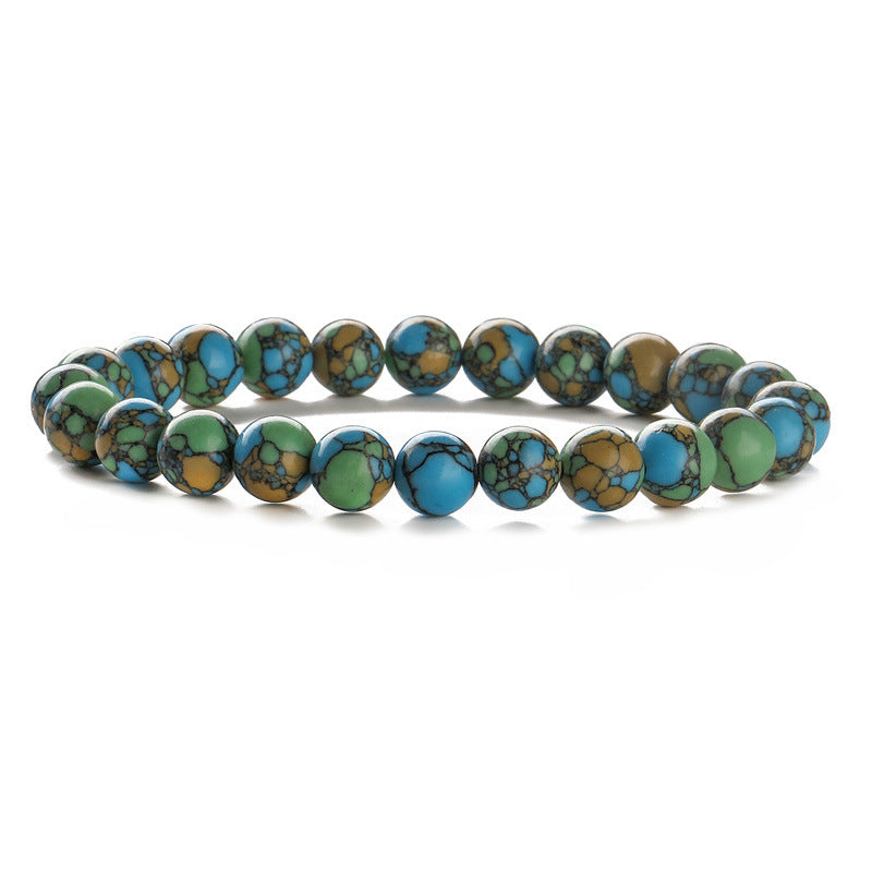 Retro Classic Style Natural Stone Bracelet