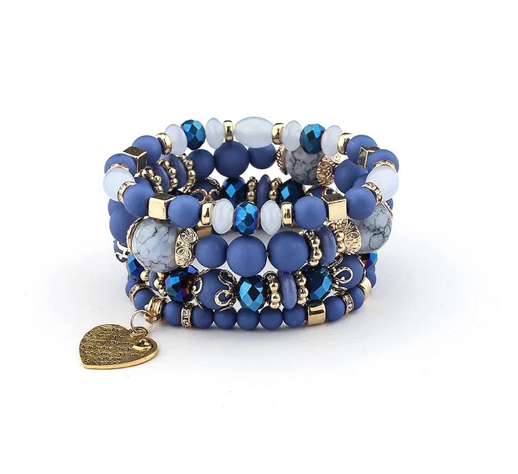 BohoCharm Heart Bracelet