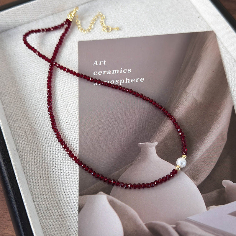 Crimson Alloy Necklace