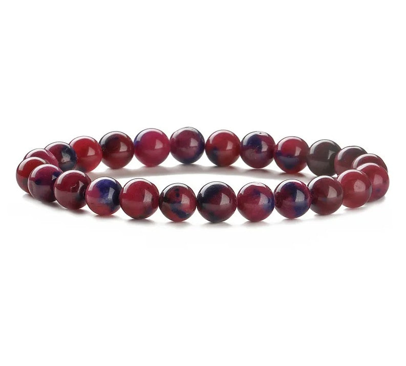 Retro Classic Style Natural Stone Bracelet