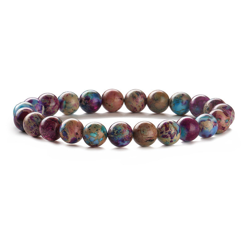 Retro Classic Style Natural Stone Bracelet