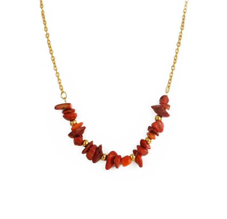 Timeless Irregular Stone Necklace