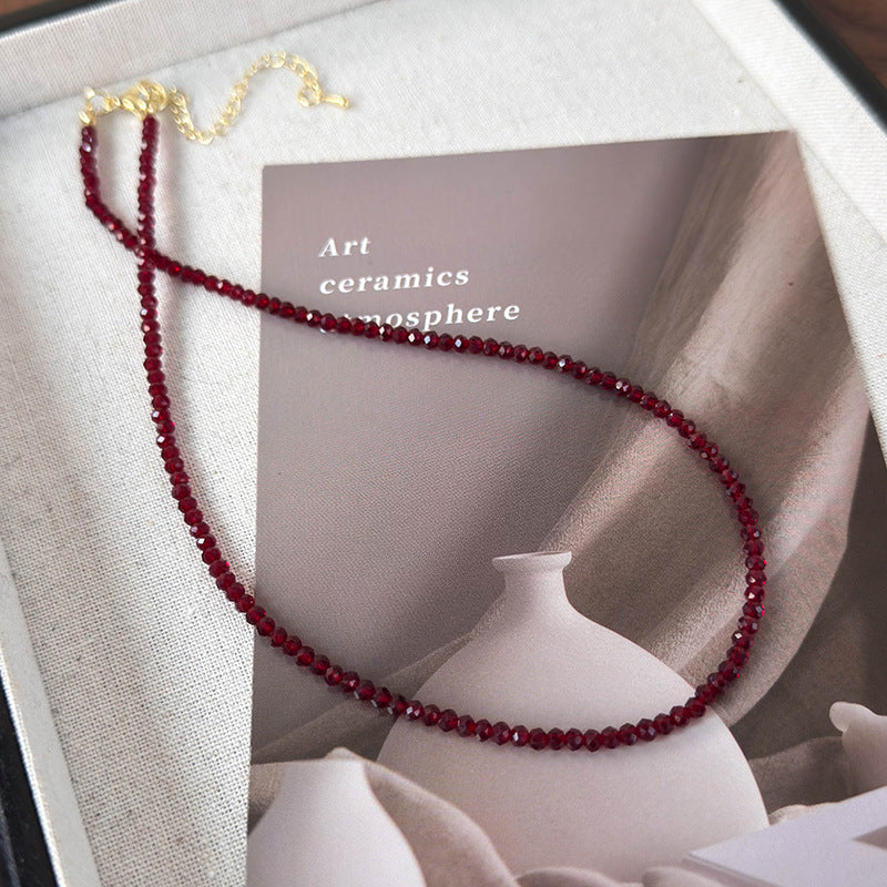 Crimson Alloy Necklace