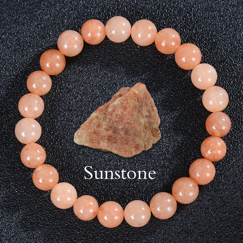 Modern Style Sweet Round Stone Bracelet