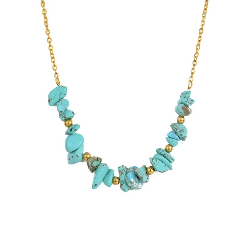 Timeless Irregular Stone Necklace