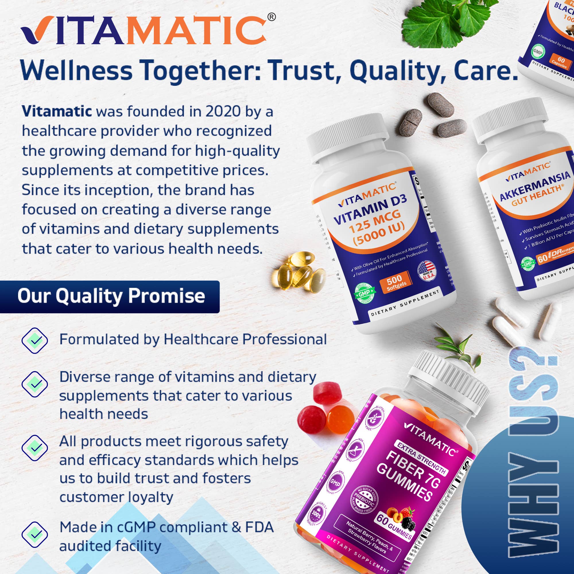 Vitamatic Cortisol Support | Ashwagandha & Rhodiola | 90ct